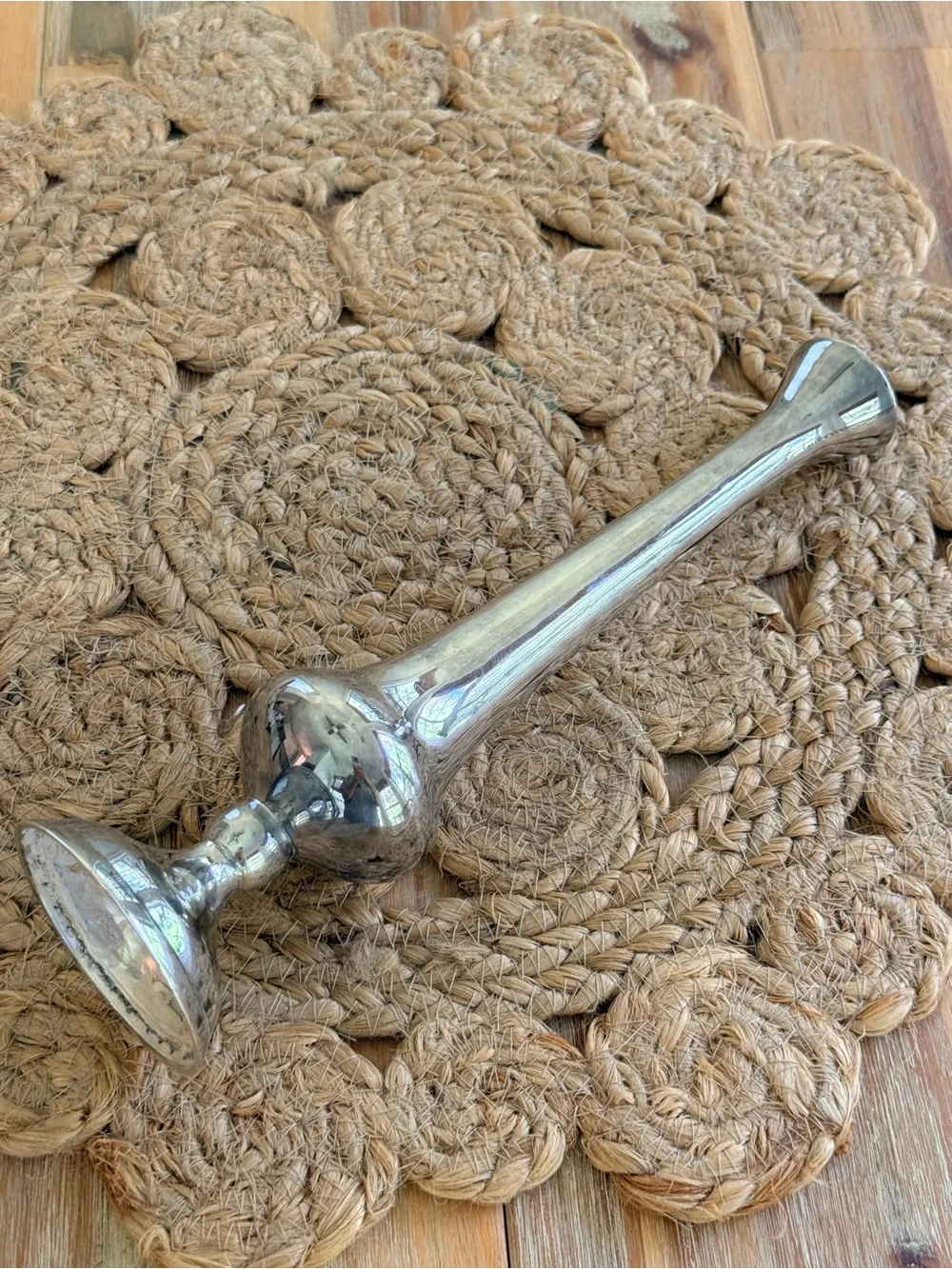 Vintage Silver Plated Bud Vase